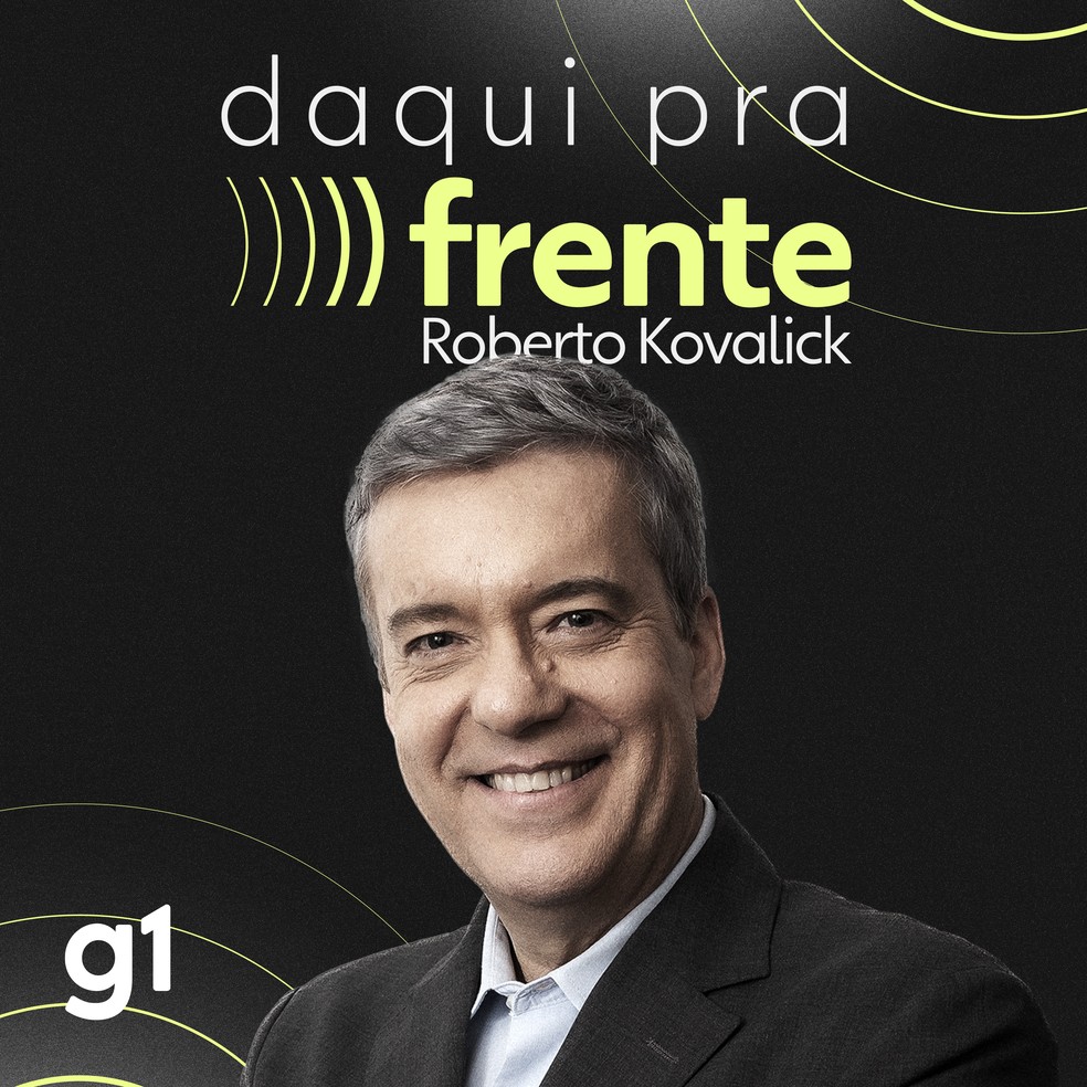 Roberto Kovalick apresenta o podcast Daqui pra Frente — Foto: Comunicação/Globo