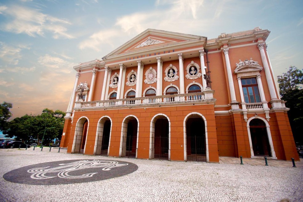O Theatro da Paz � considerado o maior s�mbolo do ciclo da borracha em Bel�m. � Foto: Reprodu��o/Theatro da Paz