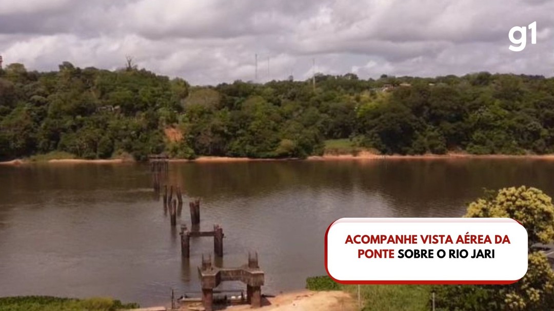 Cercado por rios e isolado por terra com o resto do Brasil: Amapá tem ponte incompleta há 23 anos com histórico de adiamentos