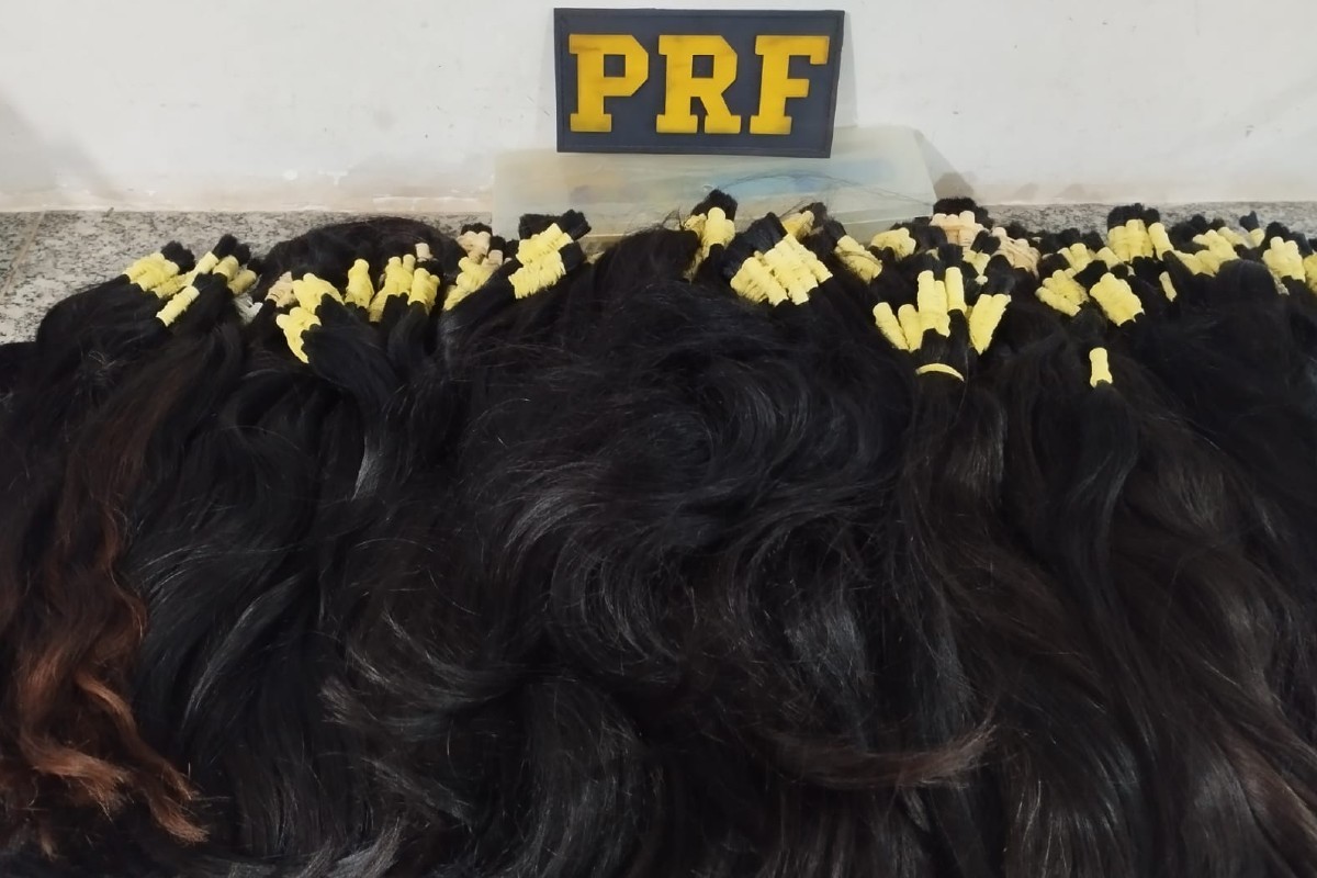 Pasageiro é preso com 18 kg de cabelo humano em ônibus que saiu da fronteira com a Bolívia e seguia para SP