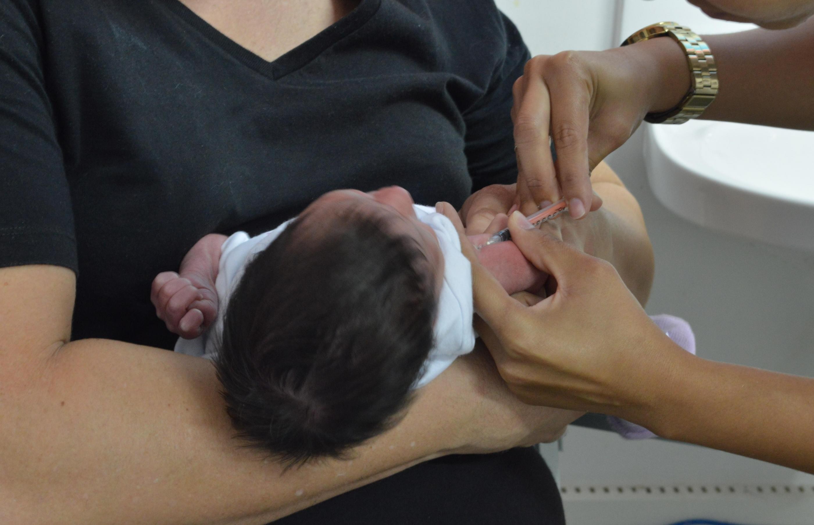 Alagoas inicia vacinação de recém-nascidos contra bronquiolite