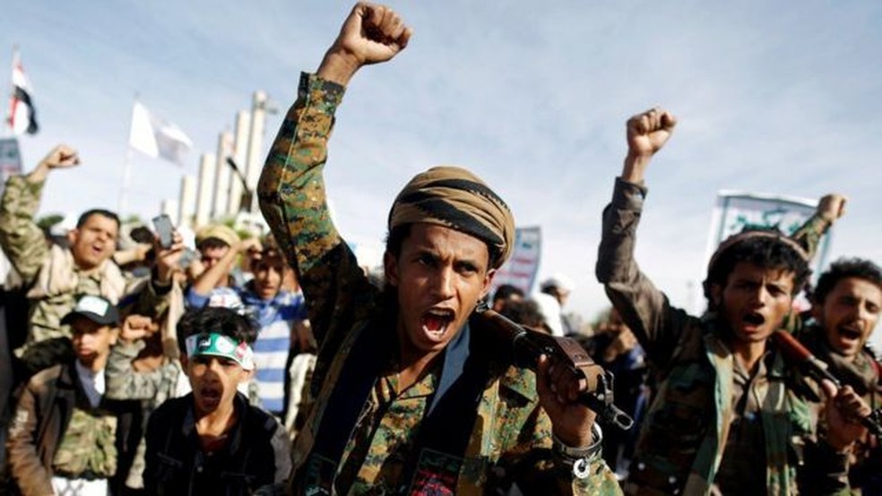 Os houthis se tornaram uma força poderosa no Iêmen — Foto: REUTERS