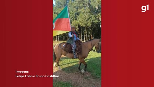 'Tenho orgulho em ser gaúcha', diz idosa de São Francisco de Paula que anda a cavalo aos 94 anos - Programa: G1 RS 