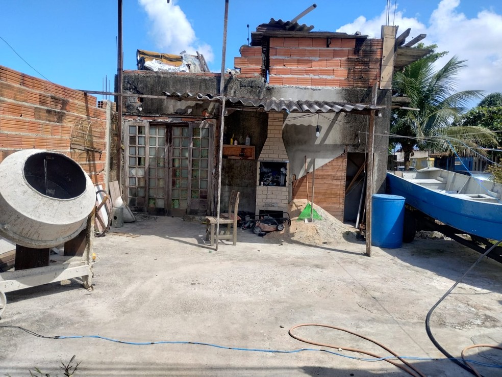 José reforma casa em Bertioga (SP) para garantir mais acessibilidade ao filho — Foto: Arquivo pessoal