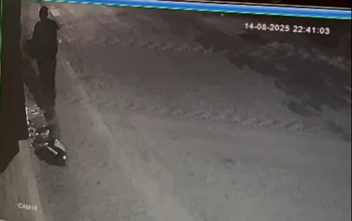VÍDEO: Homem coloca fogo em casa de shows de Lavras