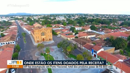 MP investiga desaparecimento de produtos doados pela Receita Federal em Porto Nacional