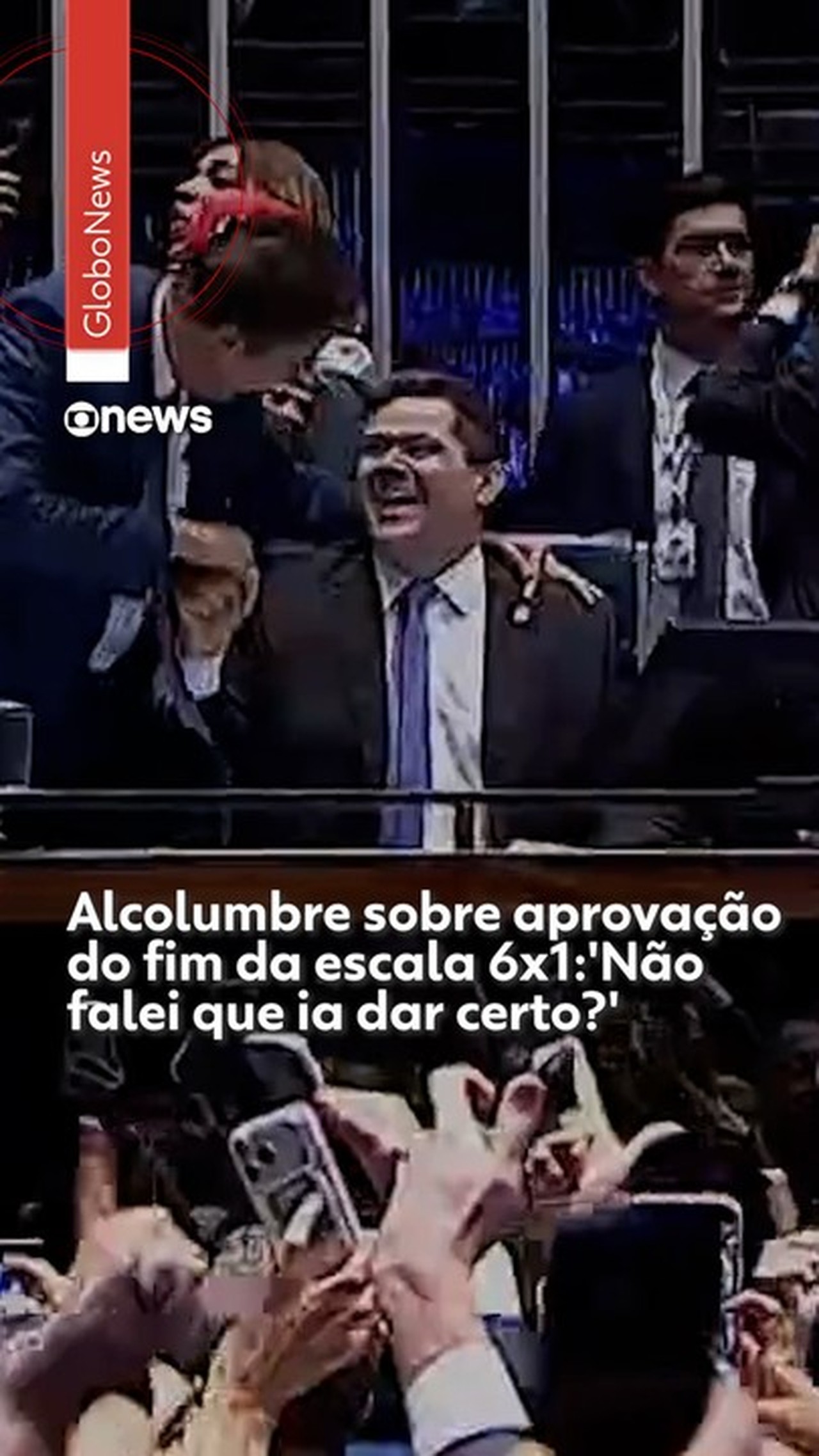 Camilo Santana, líder do PT no Senado, agradece a Alcolumbre pela aprovação do fim da escala 6x1: 'você é o grande responsável por isso aqui'