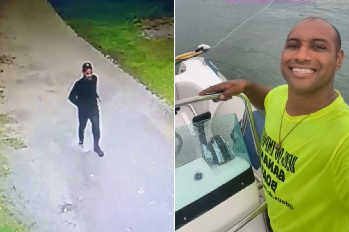 Empresário é morto a tiros em orla de praia no litoral de SP; câmera flagra fuga do suspeito