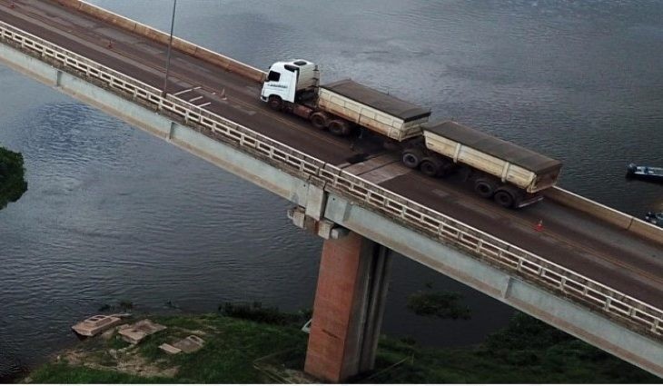 Ponte sobre o Rio Paraguai na BR-262 será interditada neste sábado (22); saiba quando bloqueio termina