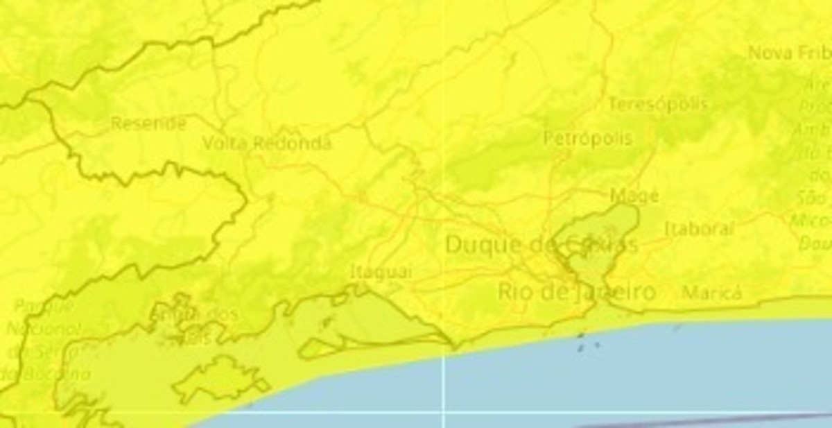 Inmet emite alerta de tempestade para cidades do Sul do Rio e Costa Verde
