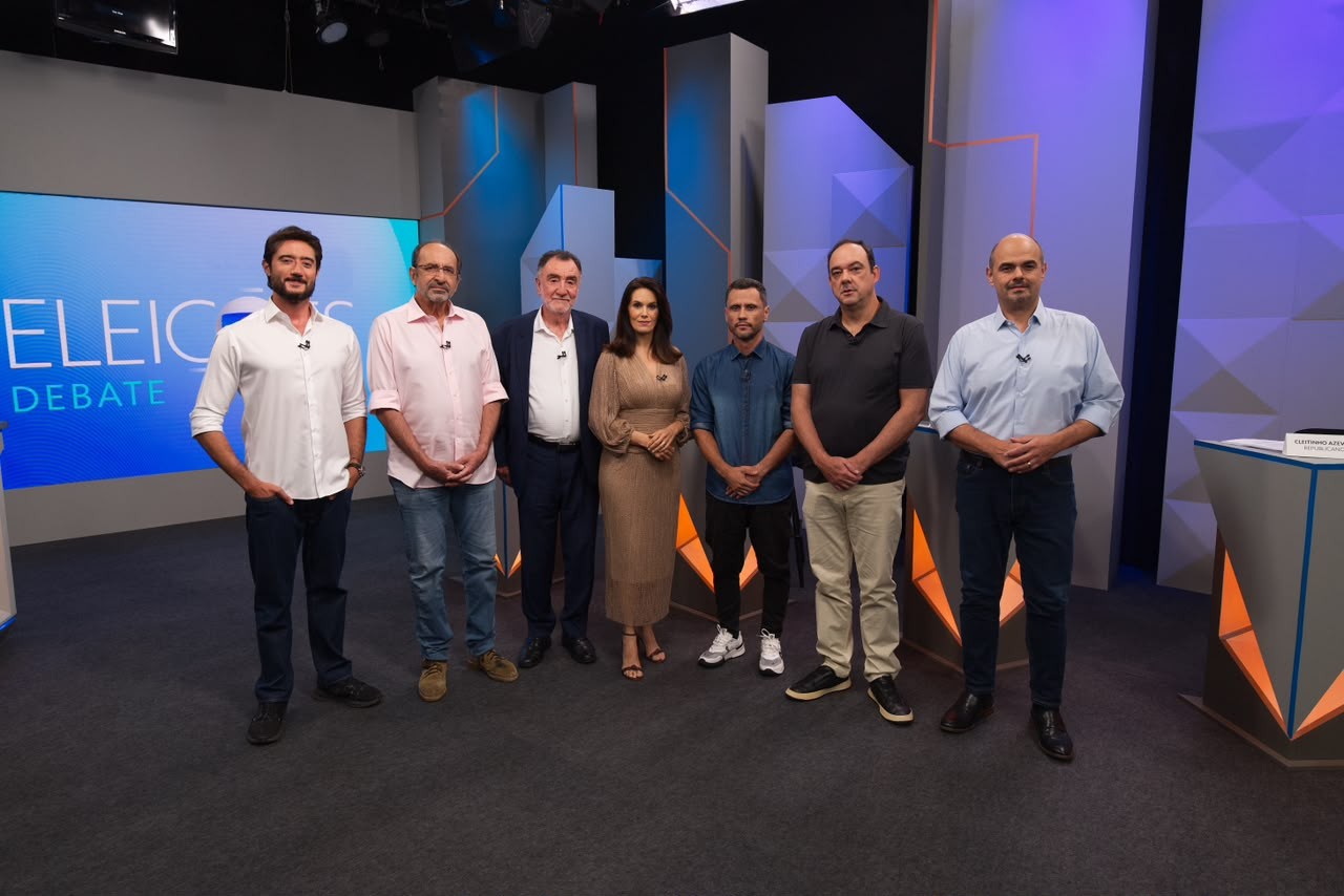 g1 transmite em instantes debate da Globo com candidatos ao governo de MG; ASSISTA