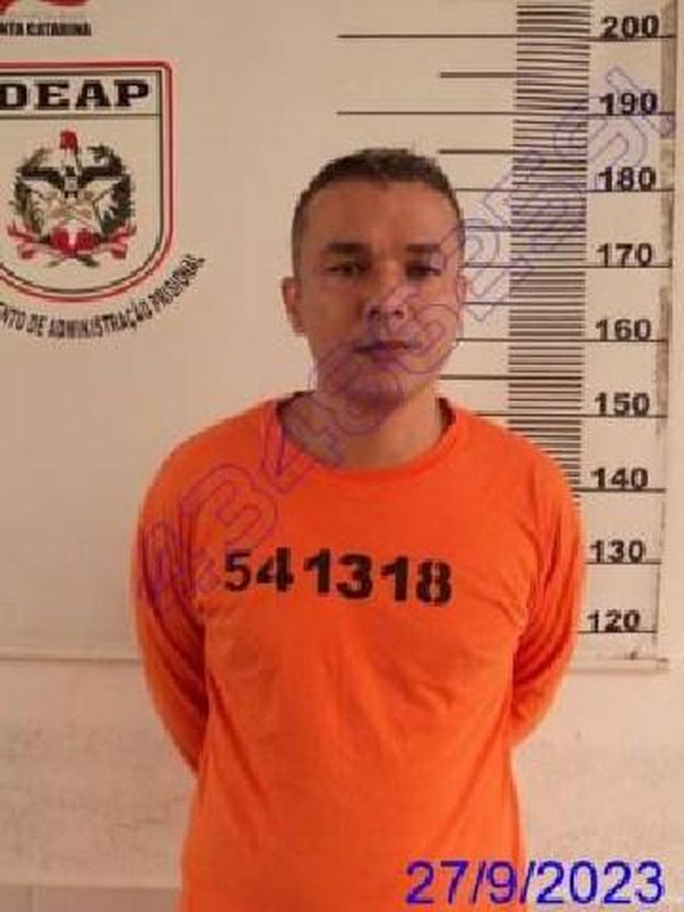 Yure de Oliveira Fernandes foi condenado a mais de 72 anos de prisão — Foto: Polícia Civil/ Divulgação