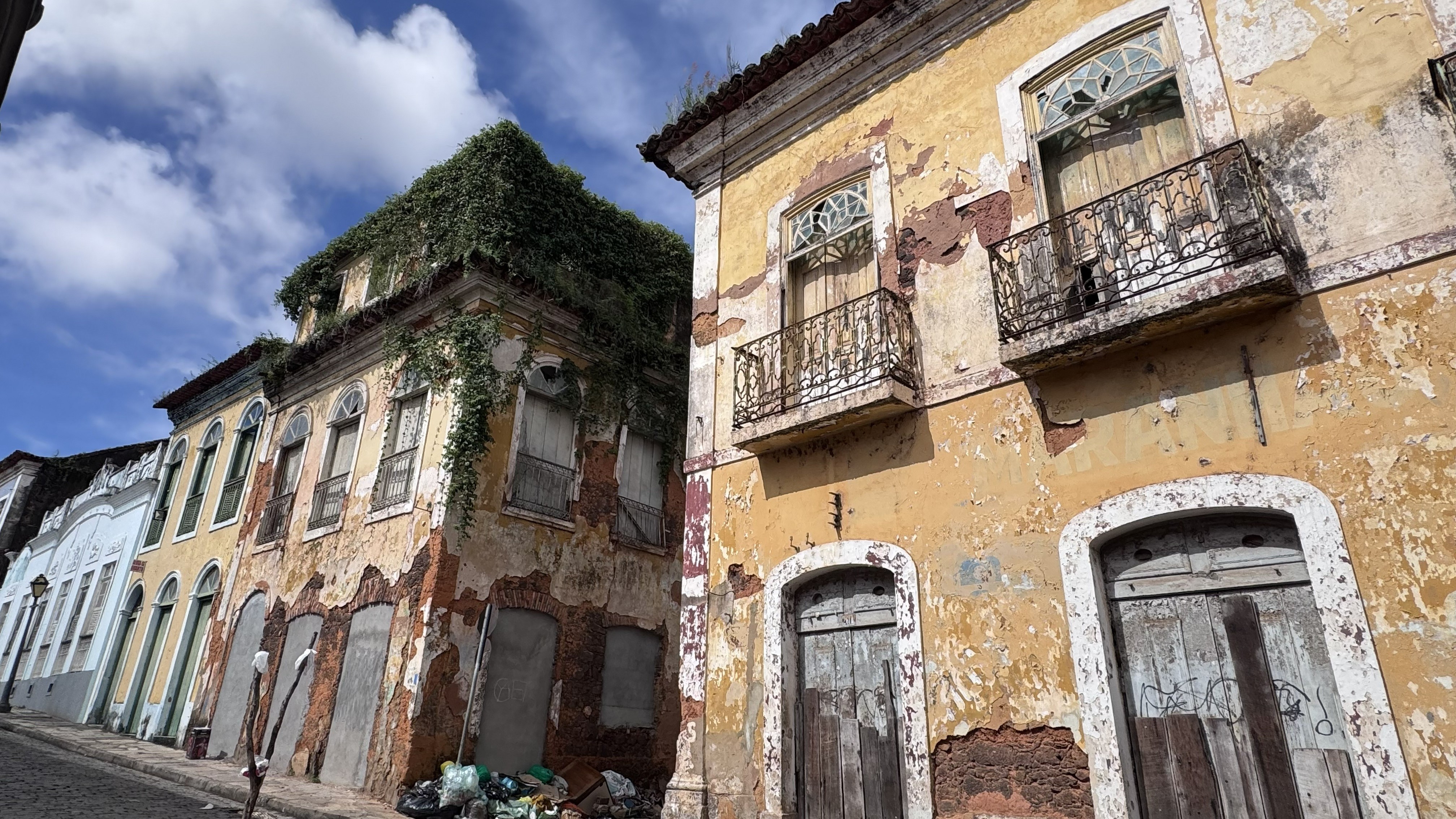 Centro Histórico de São Luís, patrimônio da Unesco, tem 87 casarões sob risco de desabamento