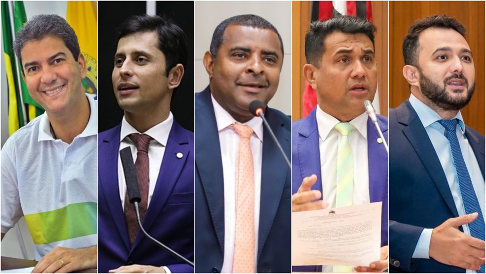 Pré-candidatos à Prefeitura de São Luís já confirmados pelos partidos — Foto: Montagem/g1 MA