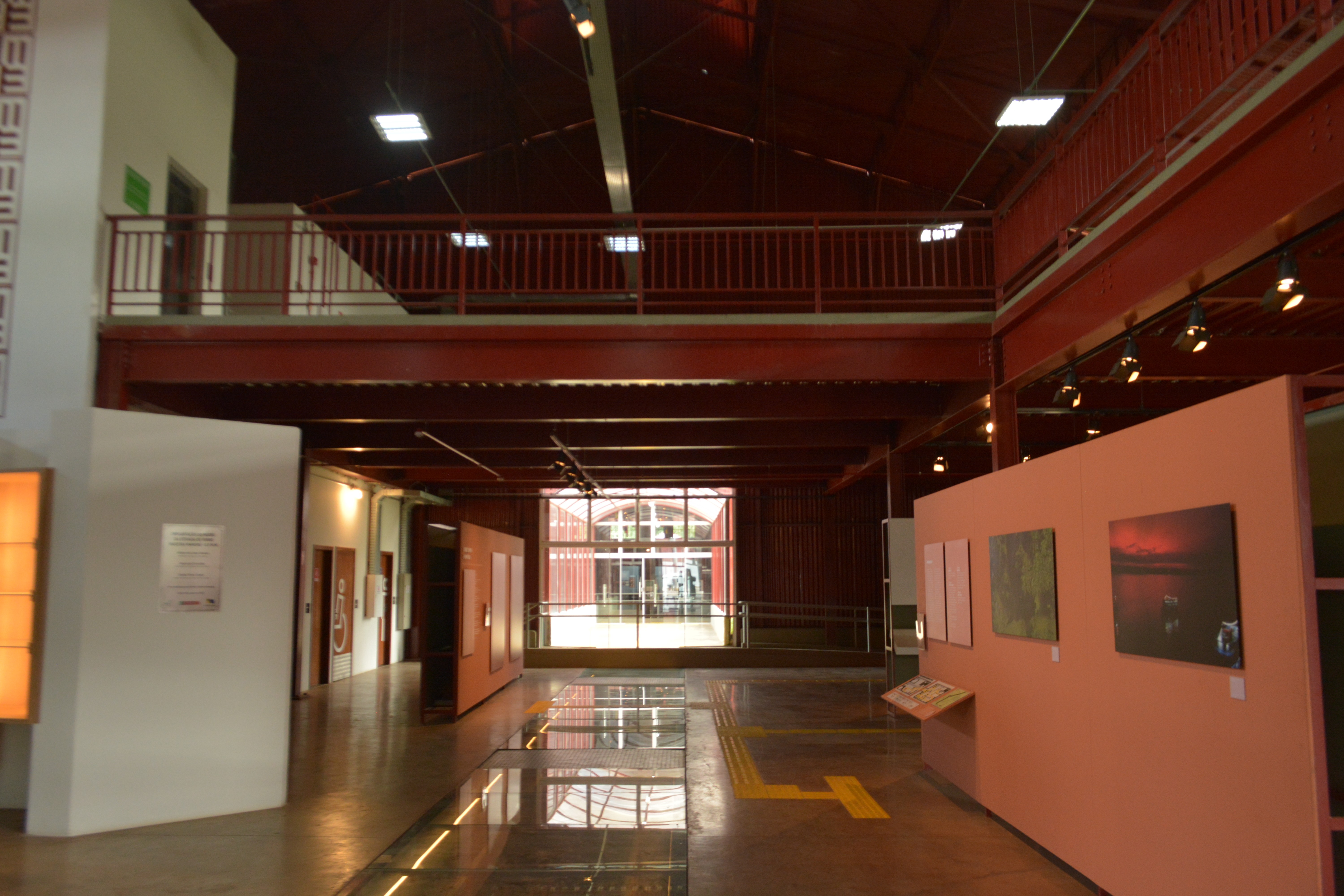 Recepção do museu do Complexo da Estrada de Ferro Madeira Mamoré (EFMM)
