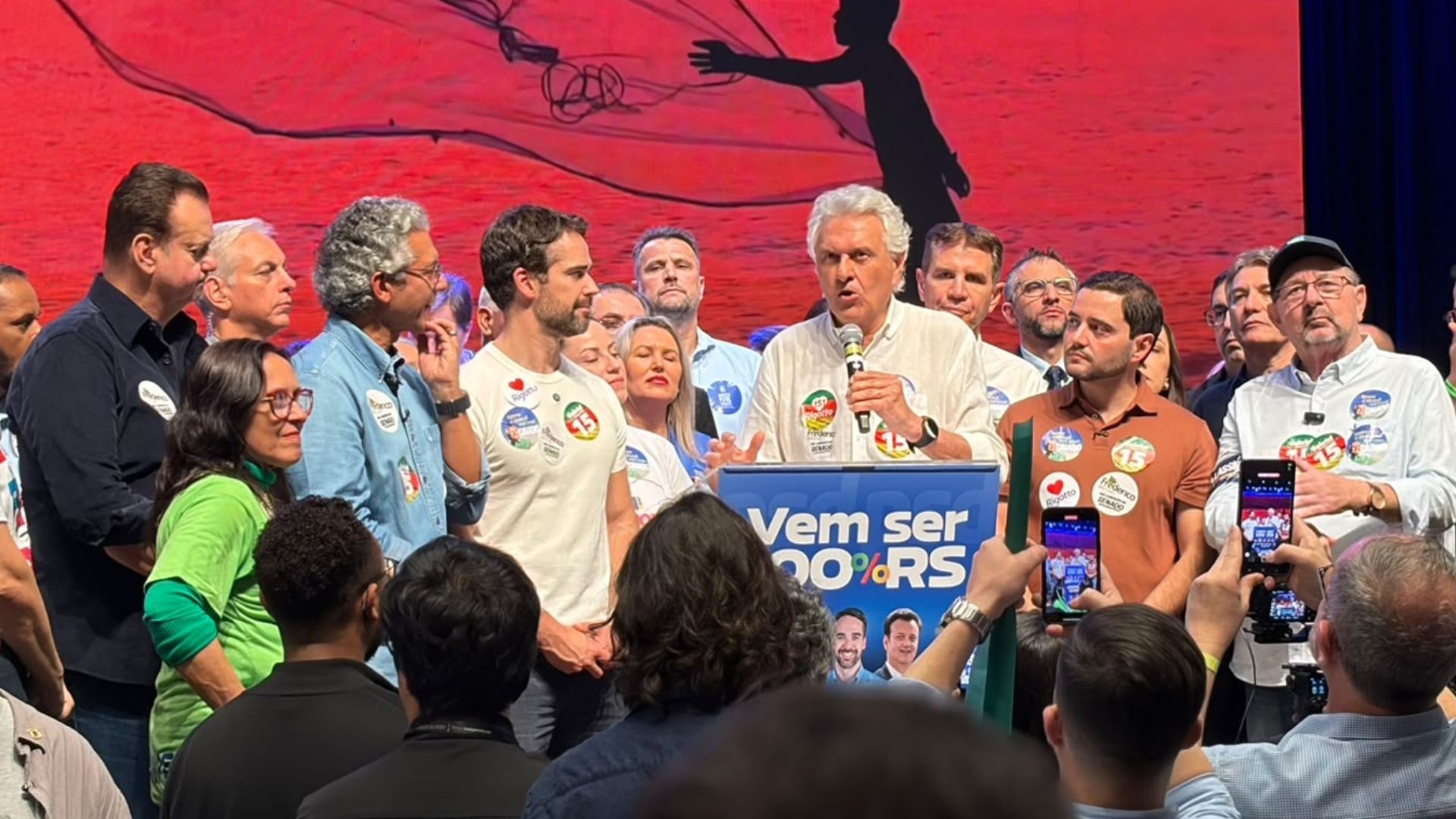 Com Caiado e Kassab, PSD faz convenção no RS
