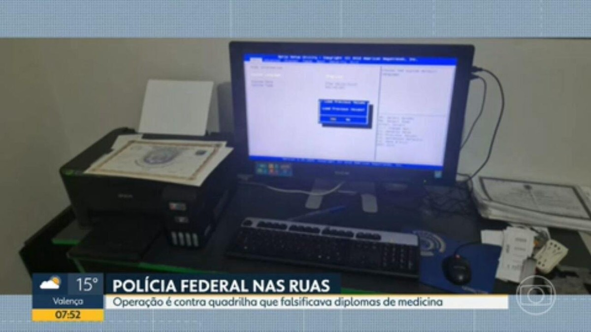 PF prende 3 em nova fase de operação contra diplomas falsos de medicina Rio de Janeiro G1