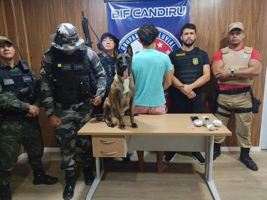 Homens são presos por estupro e tráfico de drogas durante fiscalizações na Base Candiru, em Óbidos