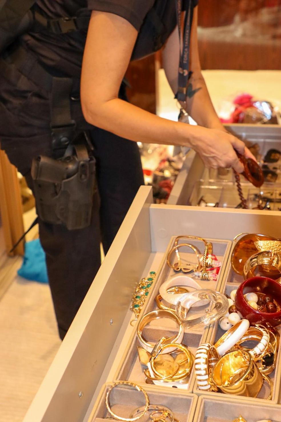 Fotos da Operação Indébito — Foto: Divulgação/PF