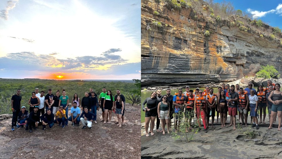 Grupo de motociclistas percorre mais de 6 mil km em viagens pelo PI, MA e CE: 'somos praticamente uma família' — Foto: Arquivo Pessoal