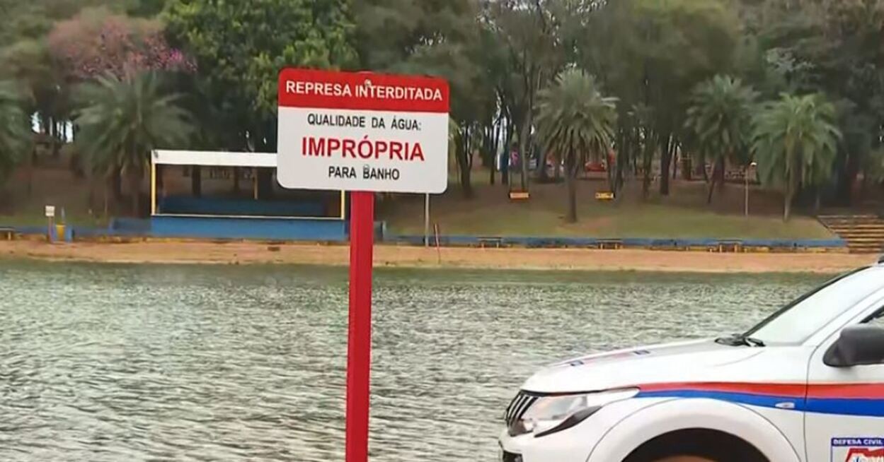 Represa do Parque Pinheirinho de Araraquara é interditada após laudo de contaminação na água
