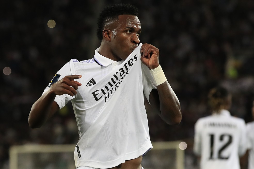 Vinicius Junior Vini Jr Real Madrid Al Hilal — Foto: Julio Muñoz/EFE