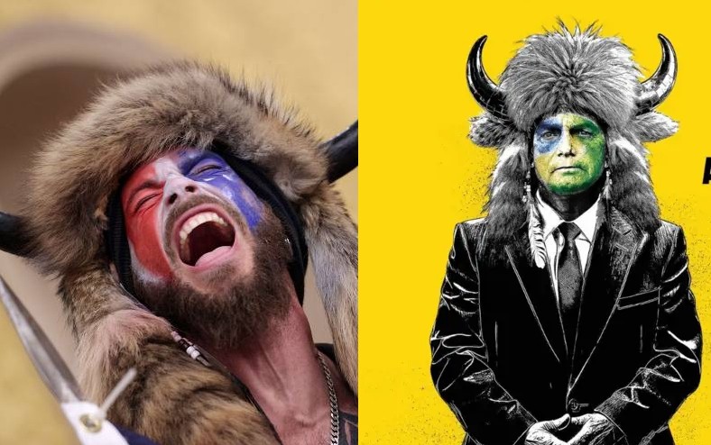 'Viking do Capitólio' e Bolsonaro: quem é o extremista MAGA e por que Economist o comparou a ex-presidente do Brasil