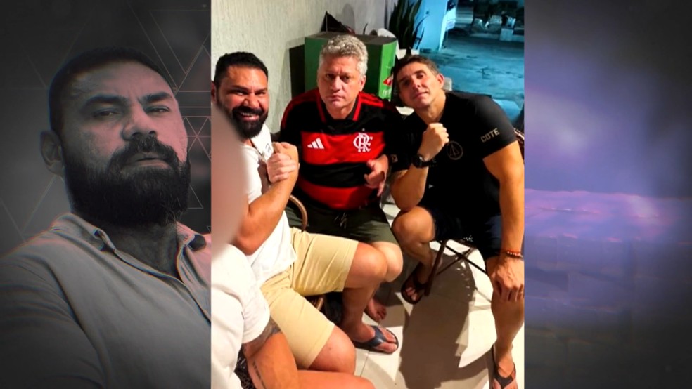 Everton Aires, Eduardo Jorge e Braz Morroni � Foto: Reprodu��o/TV Globo