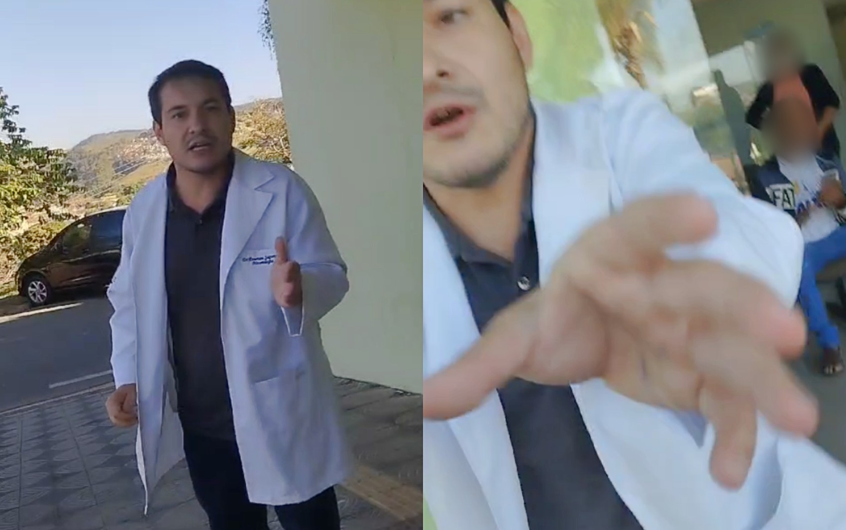 VÍDEO: Médico com suspeita de embriaguez é flagrado atendendo pacientes em pronto-socorro, em MG