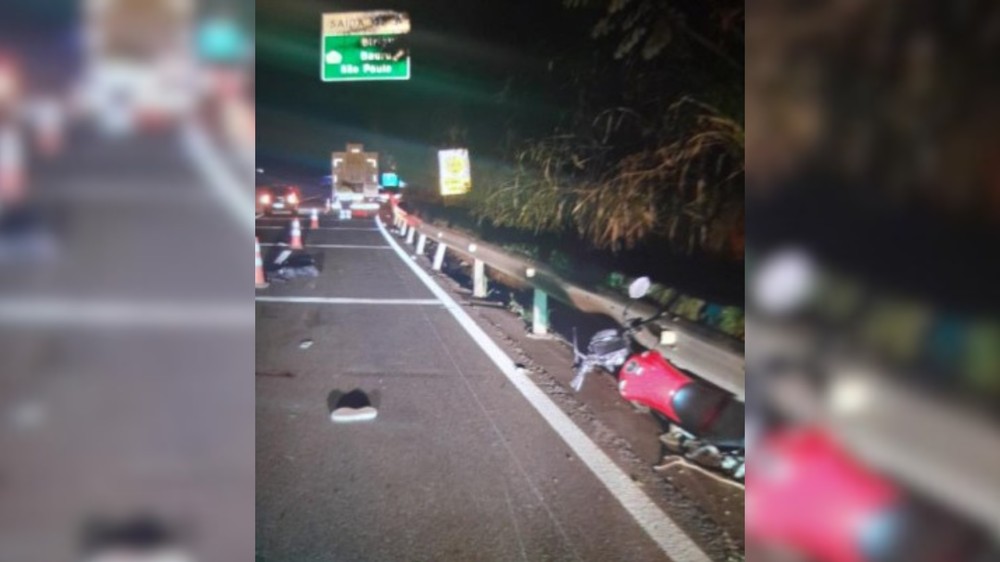 Araçatuba: Motociclista cai no asfalto após o pneu de moto furar, é atropelado por carro com motorista embriagado e morre