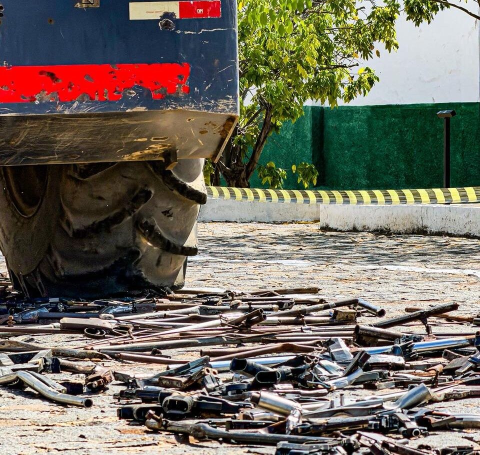 SSP destrói mais de 1.500 armas apreendidas e reforça combate ao crime organizado 