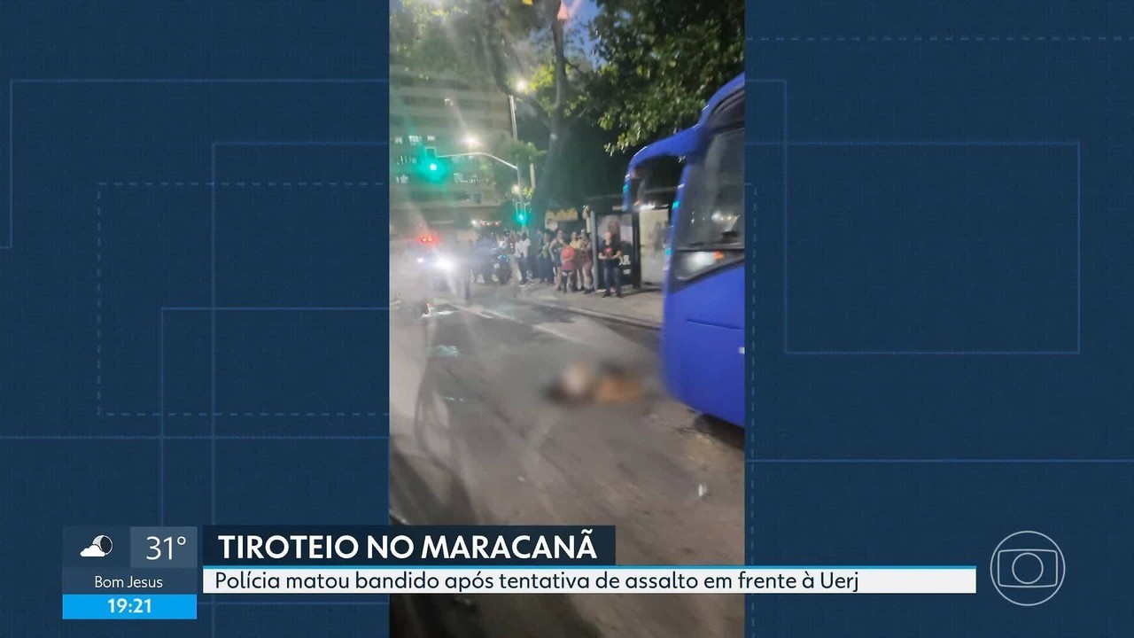 PM reformado reage a assalto e criminoso é morto perto da Uerj, no Maracanã