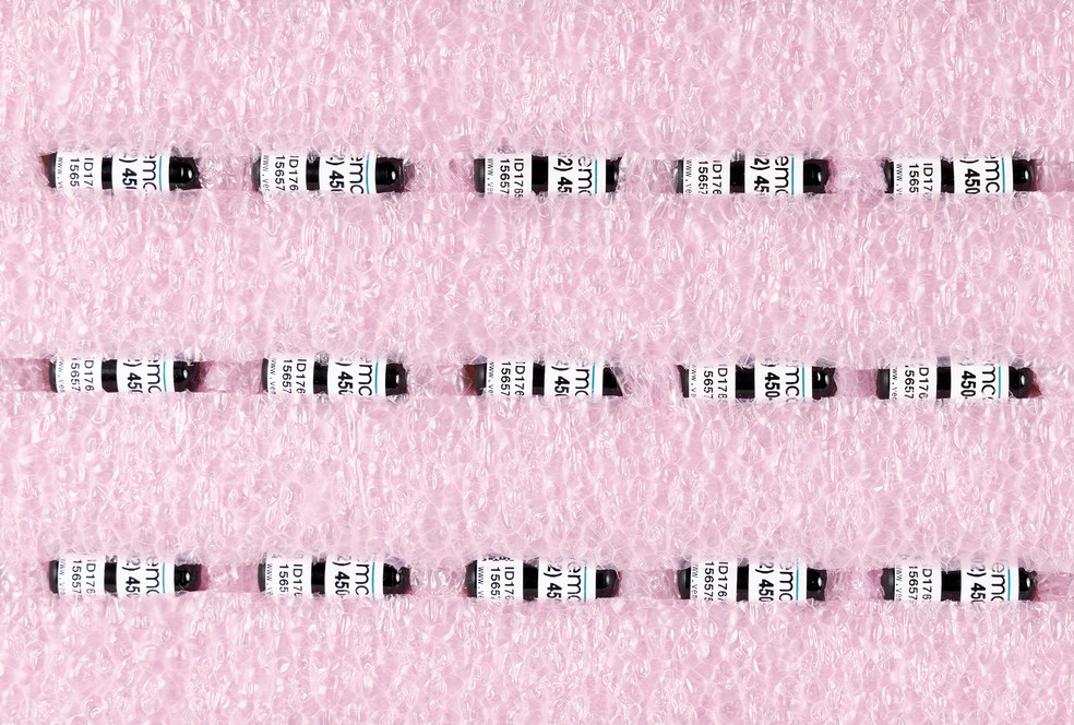 Marcadores acústicos ajudaram a acompanhar os peixes expostos às substâncias. — Foto: Jörgen Wiklund