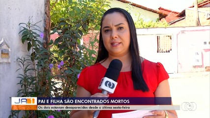 Pai e filha são encontrados mortos durante o fim de semana