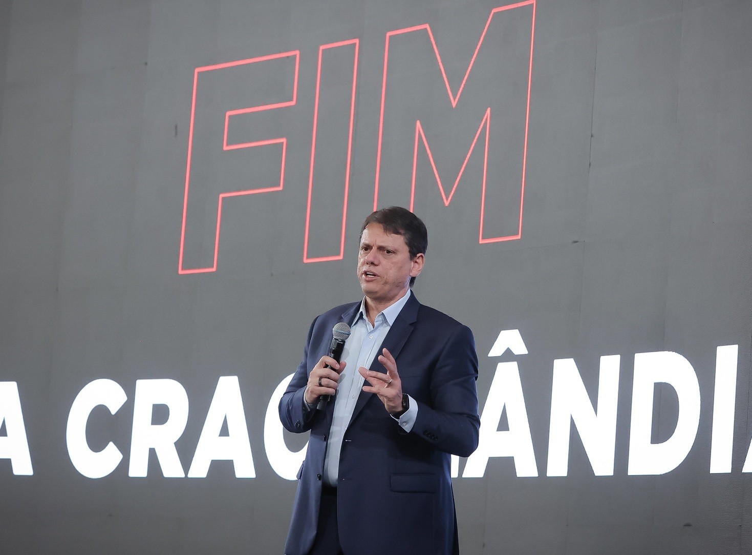 Tarcísio admite que troca da Enel em SP deve demorar, mas afirma que 'é preciso começar a procura de novos players'