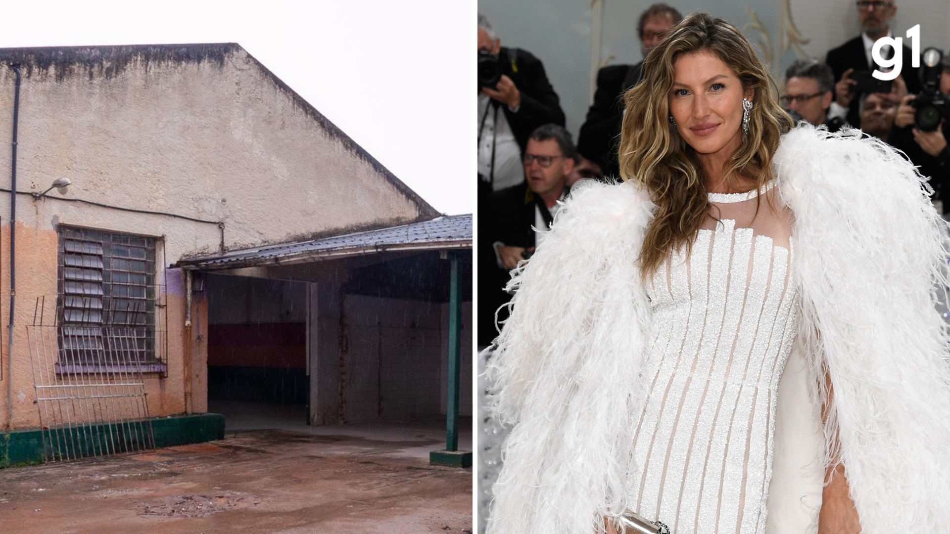 Com apoio de Gisele Bündchen, escola abandonada há 5 anos em Porto Alegre será reaberta como espaço para a educação infantil