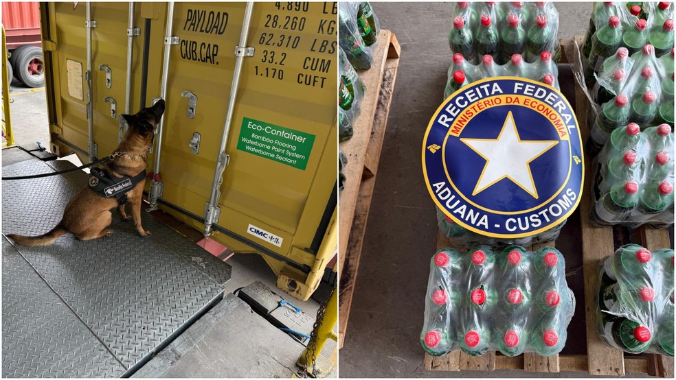 Carga de cocaína misturada a refrigerante é interceptada em porto | G1