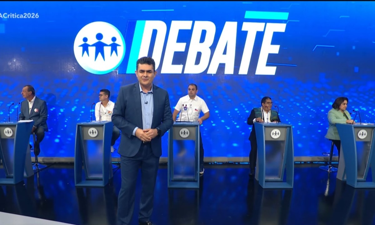 Penúltimo debate entre candidatos ao Governo do Amazonas tem confronto sobre saúde, educação e Zona Franca