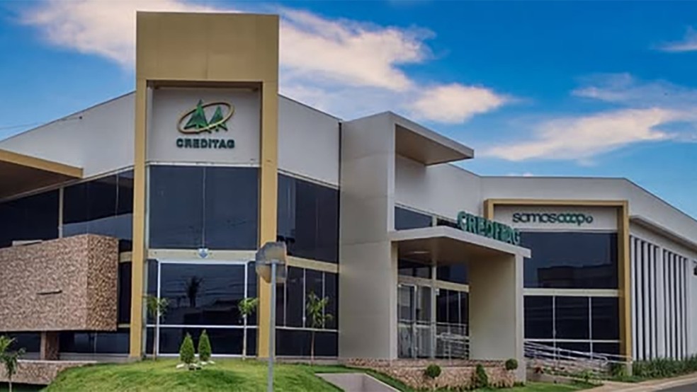Imagem de arquivo de prédio da cooperativa de crédito Creditag — Foto: Creditag/Facebook/Reprodução