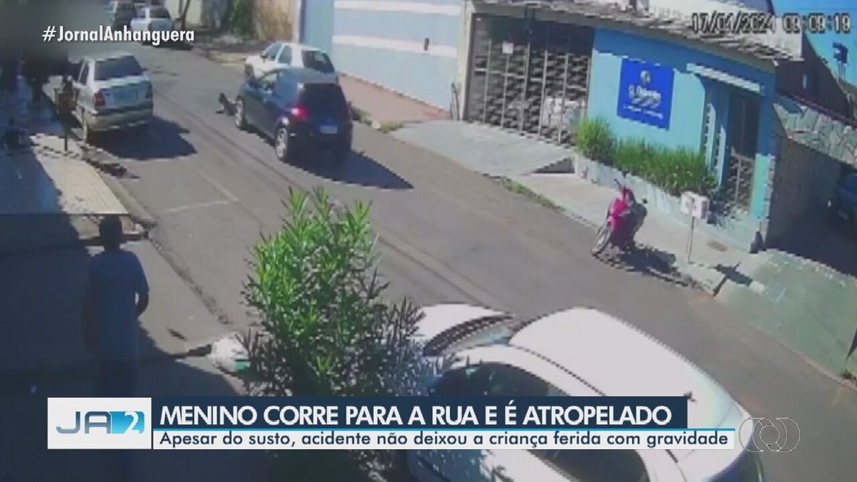 Criança De 4 Anos é Arremessada Após Correr Para Rua E Ser Atropelada Vídeo Trânsito Go G1