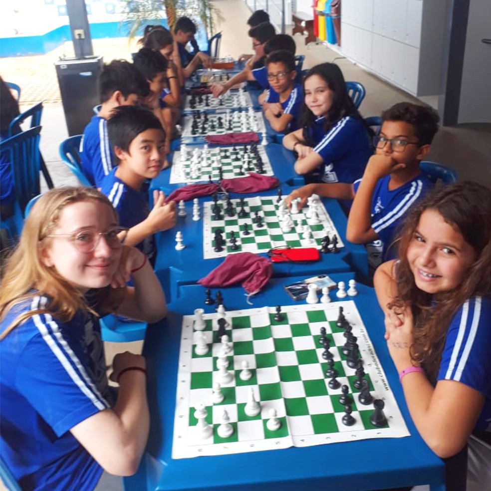 Em escola de SP, ensino do xadrez faz parte da matriz curricular