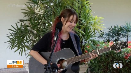 Cantora de Palmas interpreta sucessos da Madonna no JA1; veja preparativos para show no RJ