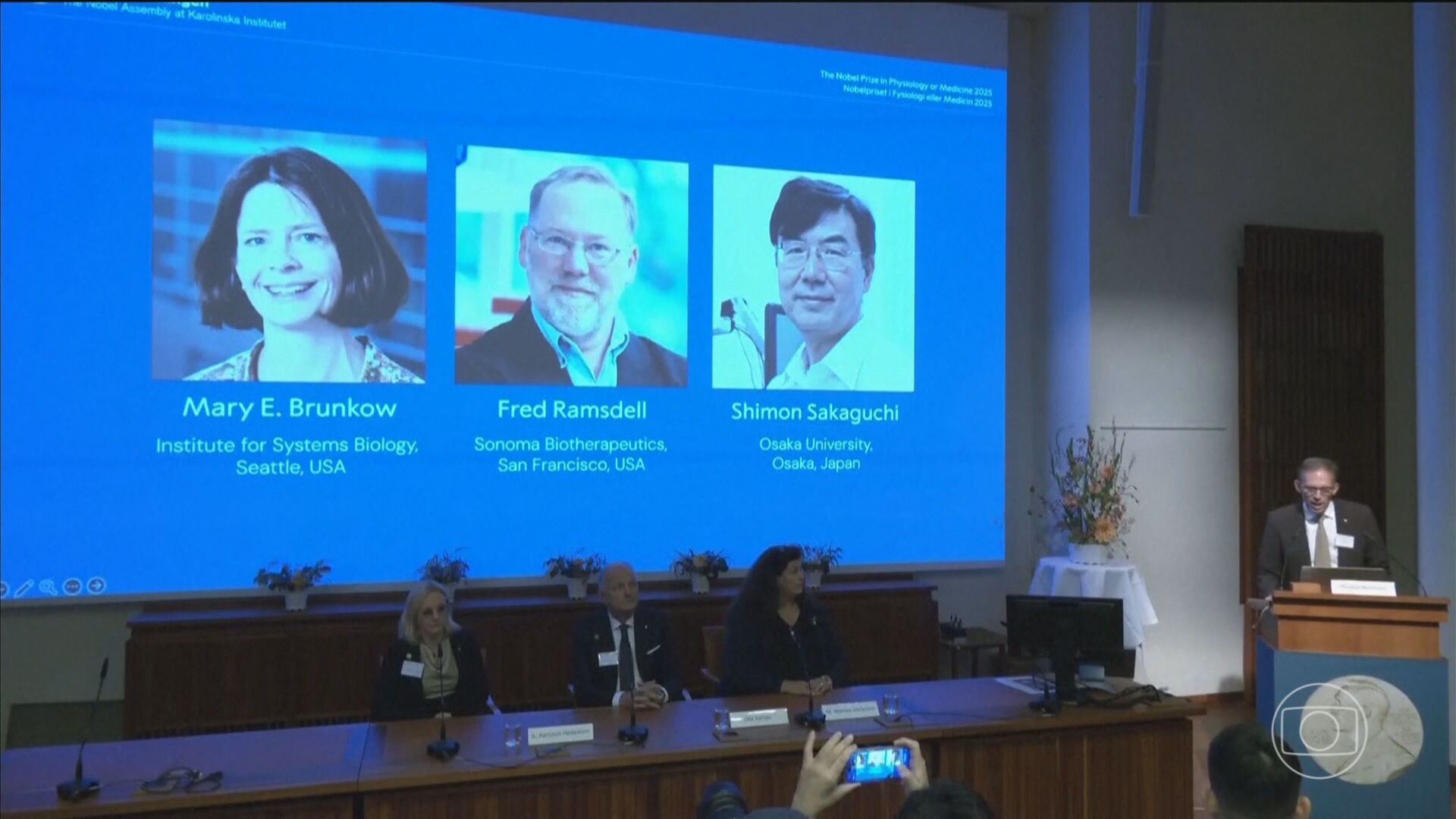 Nobel de Medicina: dois pesquisadores americanos e um japonês vão dividir o prêmio em 2025 
