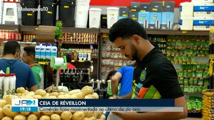 Comércio fica movimentado no último dia do ano