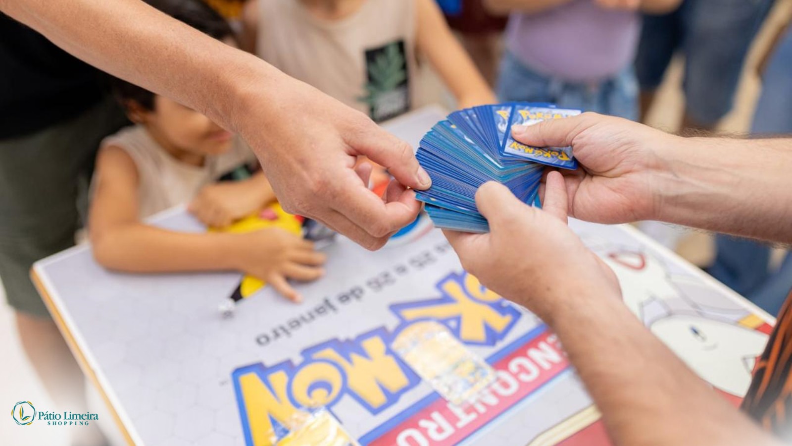 Encontro Pokémon agita o Pátio Limeira Shopping no fim de semana