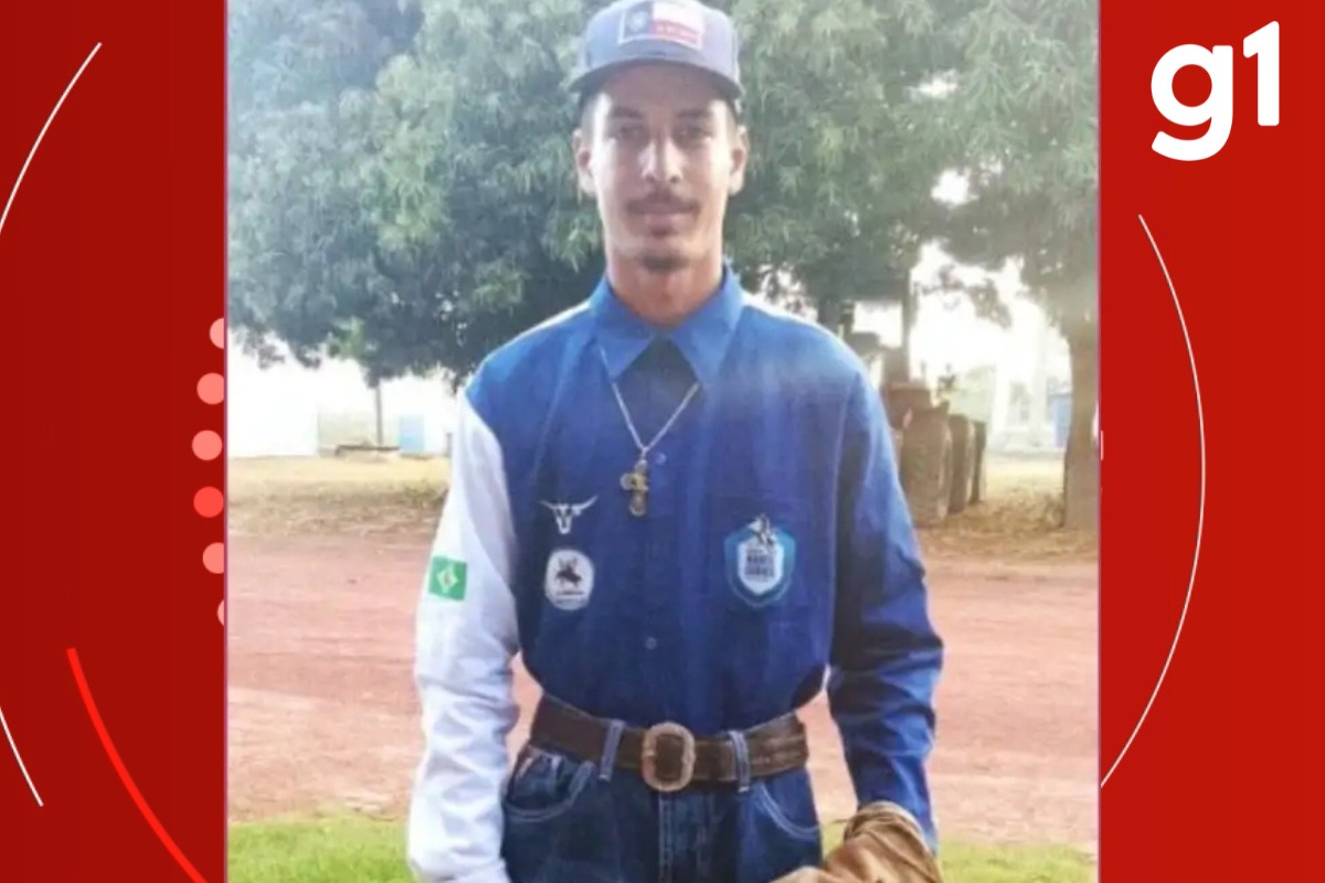 Peão de rodeio morre aos 18 anos após ser pisoteado por touro em MT 
