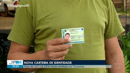 Nova carteira de identidade: mais de 127 mil já foram emitidas no Tocantins