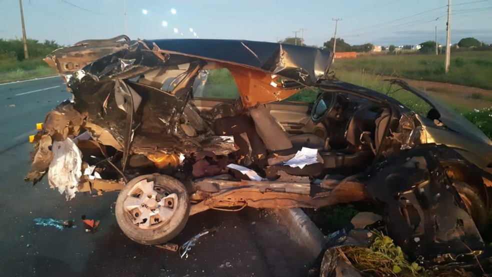 Feriado de Corpus Christi termina com oito mortes e 15 pessoas feridas em acidentes nas BRs que cortam o MA — Foto: Divulgação/PRF