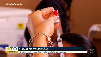 Cidades do Tocantins relatam falta de vacinas nos estoques
