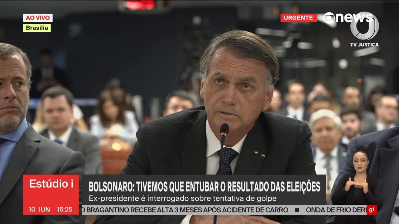 Depoimento de Bolsonaro: 'Nenhum momento alguém me ameaçou de prisão', diz o ex-presidente


